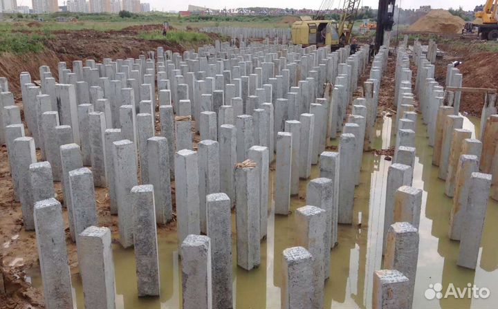 Железобетонные сваи