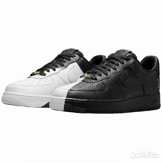 Nike air force 1 low split white black anny