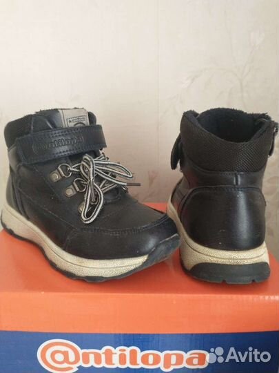Ботинки осенние утеплённые