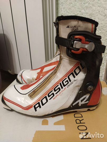 Лыжные ботинки коньковые rossignol x-ium wc