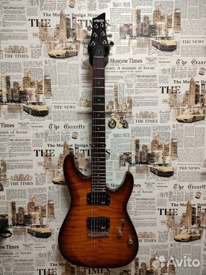 Электрогитара Schecter c-6 plus vsb