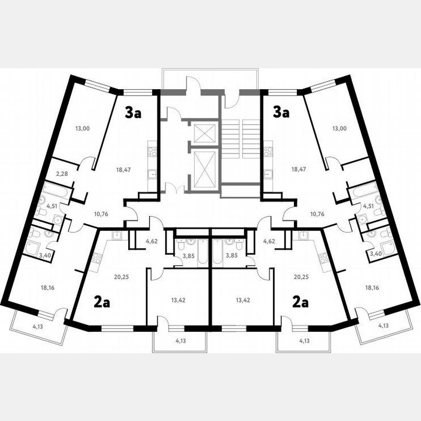 1-к. квартира, 39,6 м², 5/17 эт.