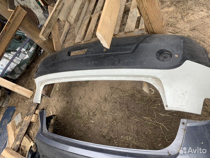 Бампер задний nissan qashqai кашкай