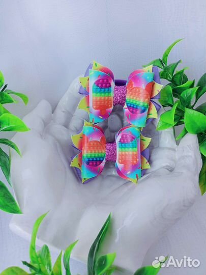 Бантики резиночки для девочек