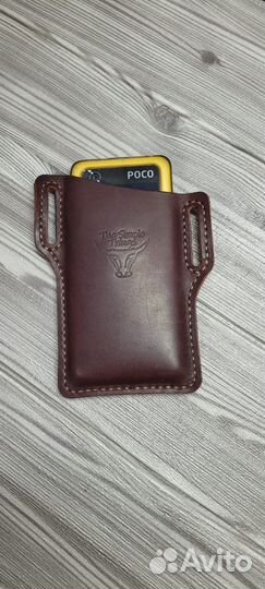 Винтажный Чехол-Кобура для телефона на ремень