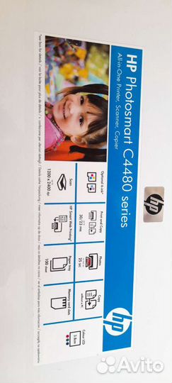 Мфу принтер, сканер HP photomaster c4480 струйный