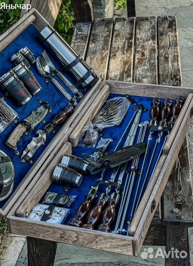 Шашлычный набор стол