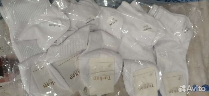 Носки белые женские