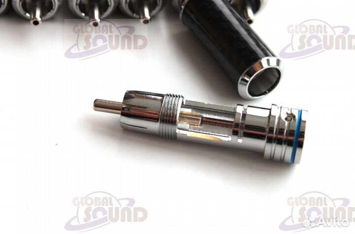 Коннектор (разъем) PCA, под пайку, карбон, родий