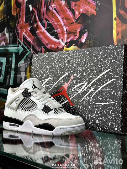 Кроссовки Nike Air Jordan 4 Retro Military Black