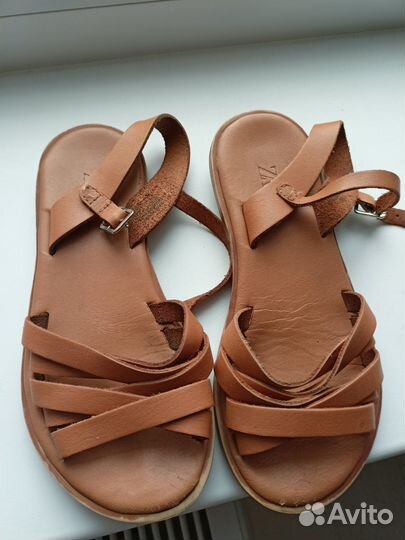 Сандалии zara для девочки 3 1