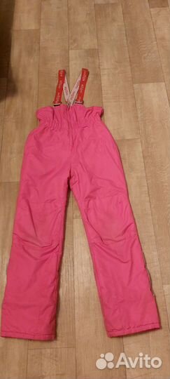 Костюм зимний для девочки 140, б/у