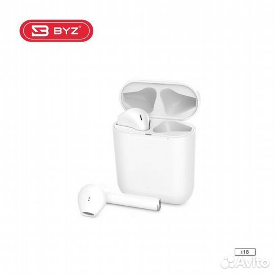 Bluetooth гарнитура BYZ i18 TWS White