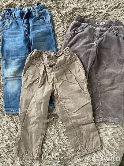 Детские вещи на девочку пакетом 86 92