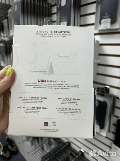 Чехол UAG lucent iPad Mini 6 Gen (2021), черный