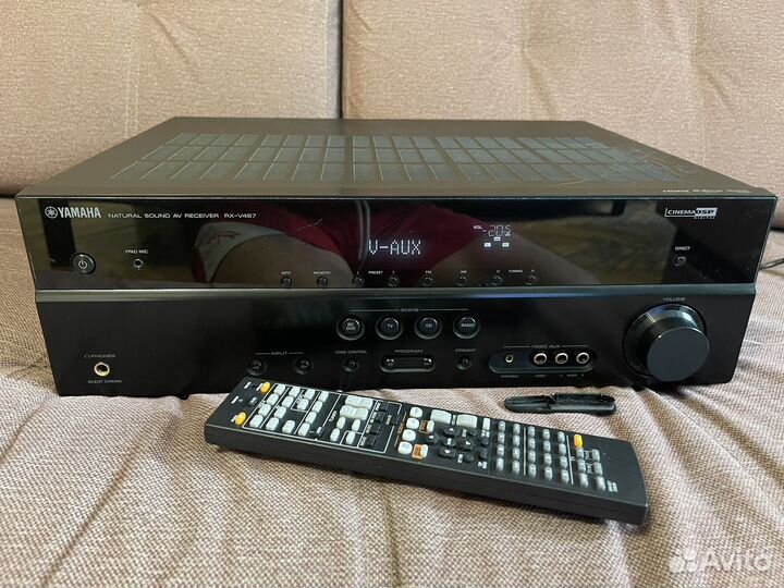 Ресивер yamaha rx-v467(bluetooth,hdmi arc)