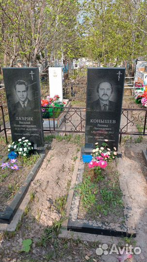 Установка памятники, Оградки, столы лавочки