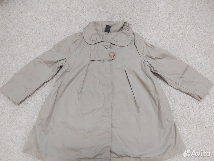 Плащ на девочку 92 zara