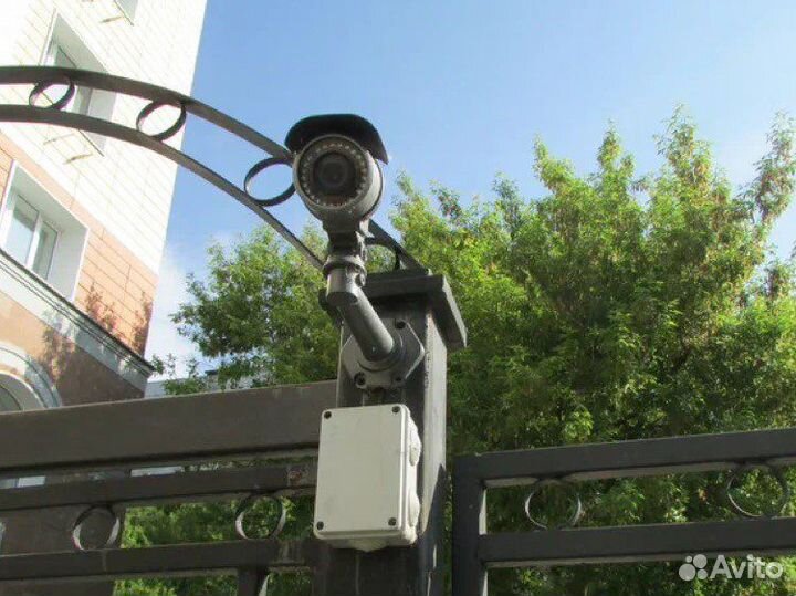 Камера видеонаблюдения уличная ip с установкой