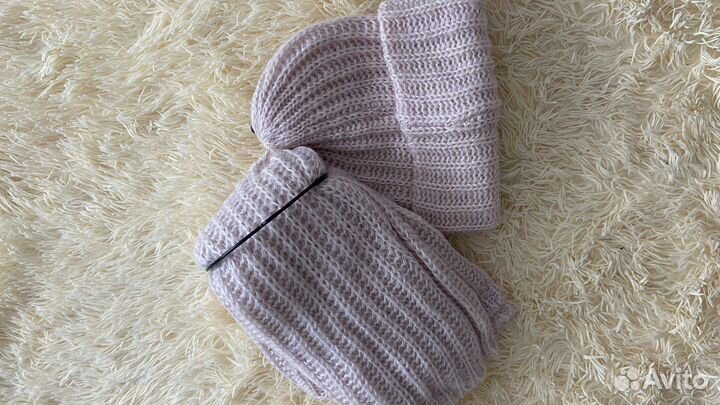 Комплект шапка и шарф