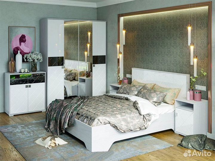 Спальня Кровать с подъемником Сальма кр 026 (1682х