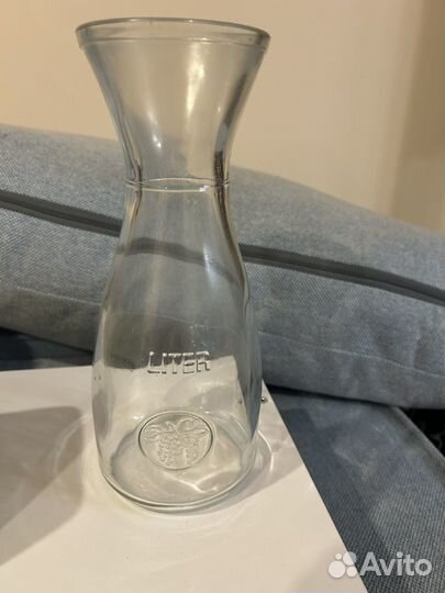 Кувшин ваза стекло