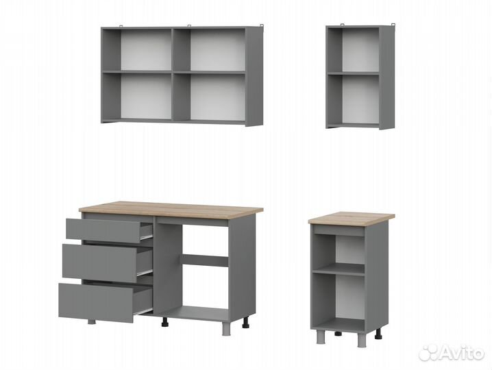 Кухонный гарнитур Денвер 1,6