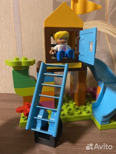 Lego duplo детская площадка детский сад