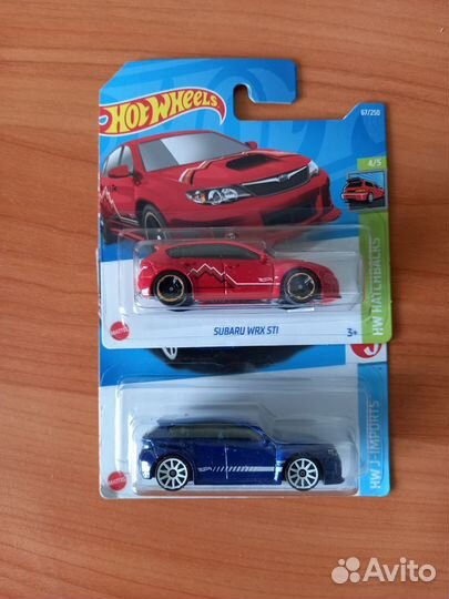 Hot Wheels Subaru WRX STI