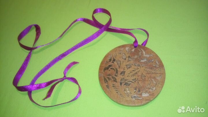 Медаль Ухта Трансгаз раритет дерево