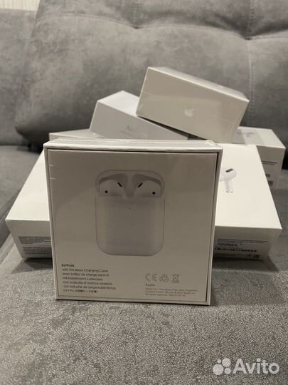 Airpods 2 +гарантия +отзывы
