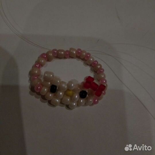 Кольцо с хеллоу китти