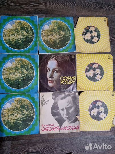 Виниловые пластинки СССР