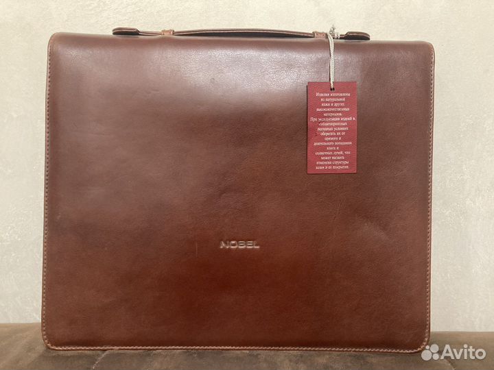 Мужской кожаный портфель (папка)