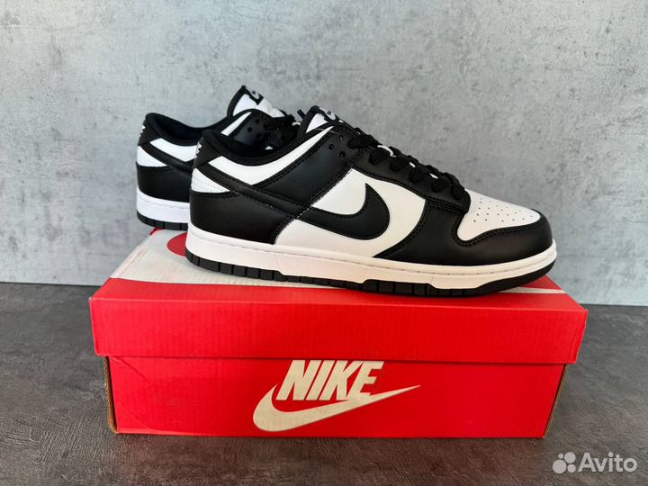 Кроссовки Nike Dunk Low White Black