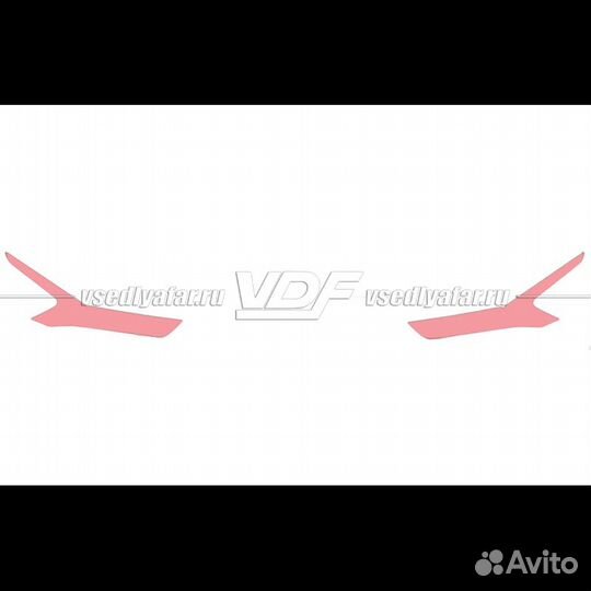 Плёнка для оклейки фар на автомобиле KIA K5 (2020)