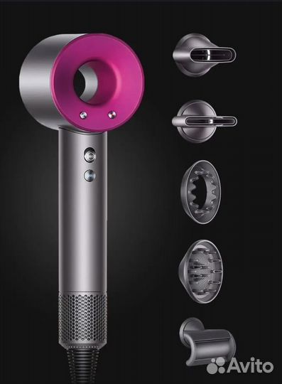 Фен для волос с насадками