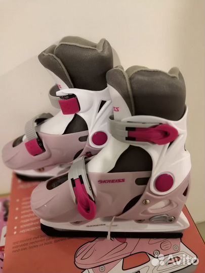 Коньки детские, раздвижные р 29-32