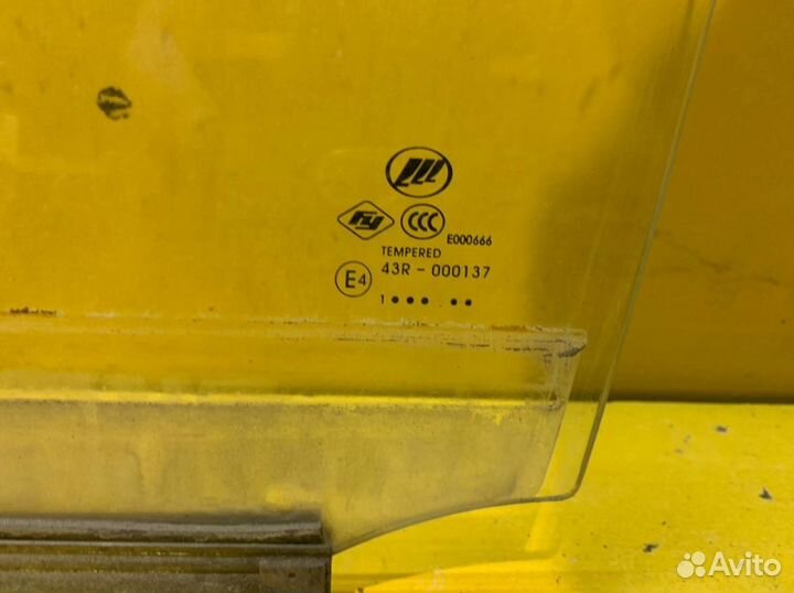 Стекло двери передней левой Lifan Smily 2008-2018