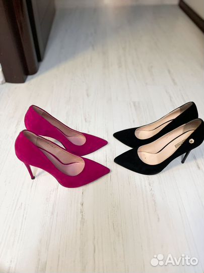 Туфли женские 37 размер натуральная замша