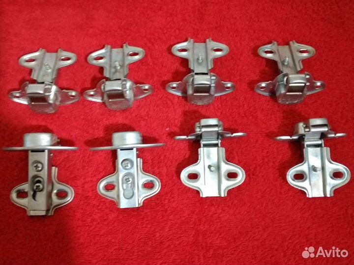 Петли мебельные новые 8шт(лот)