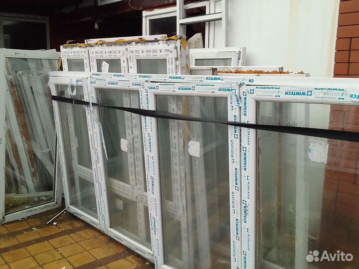 Окна пластиковые бу