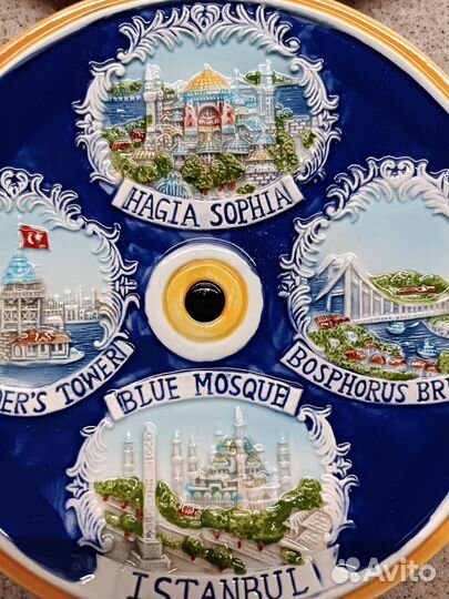 Сувенирные тарелки из разных стран