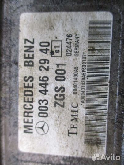 Блок управления двигателем EDC Mercedes-Benz A0114