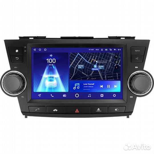 Магнитола Toyota Highlander XU40 тойота хайлендер