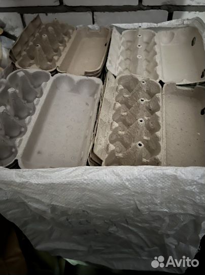 Касеты для яиц (коробки на 10 яиц)