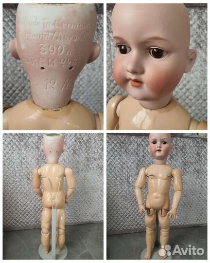 Антикварная кукла Armand Marseilles