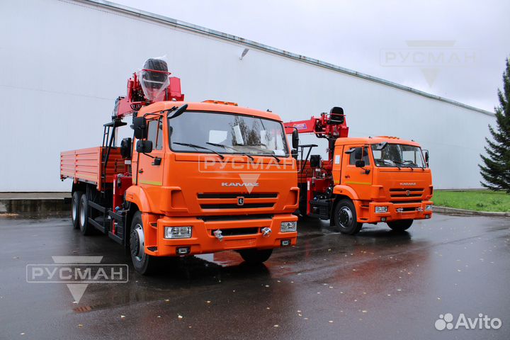 КамАЗ 65115-3094-48 с КМУ, 2022