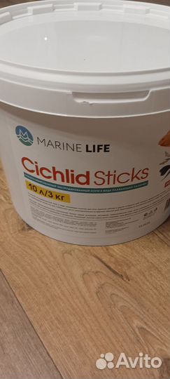 Корм для цихлид стики