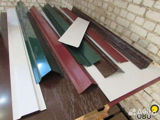 Гибка листового металла Отливы/Кровельные элементы